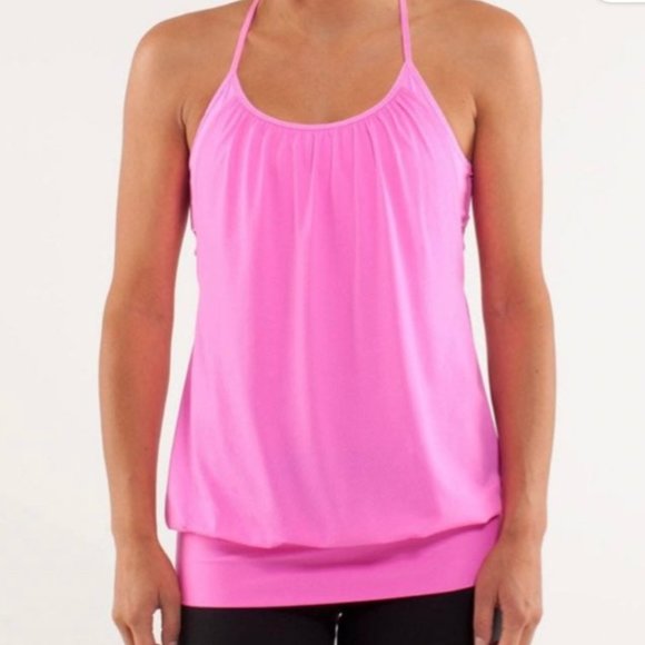 lululemon athletica Tops - Lululemon Pink No Limits Tank